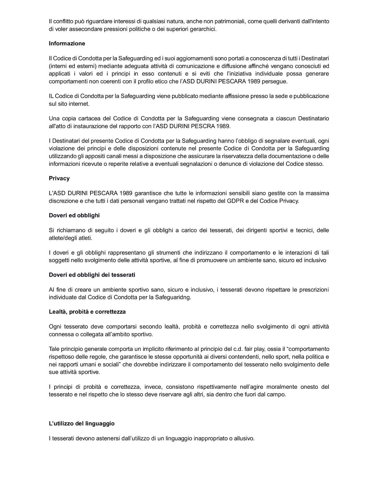 5_CODICE_CONDOTTA_DURINI_PESCARA_1989_safeguarding_ALL.2_page-0005